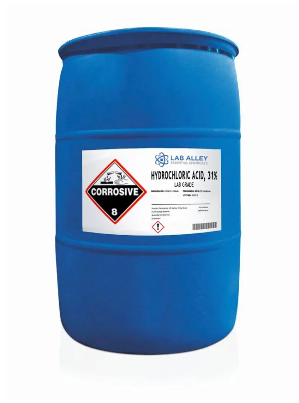 Buy Hydrochloric Acid 31%, Lab Grade